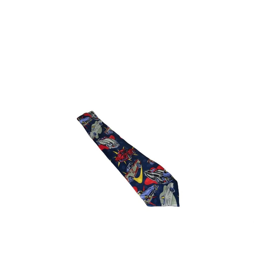 Vintage Dino Romaro Hand Made Car's Tie